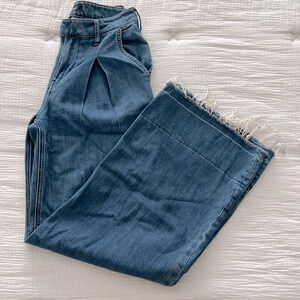 Ei8ht Dreams Estilo Vintage Style Mid Rise Pleated Wide Leg Pants 25 $258